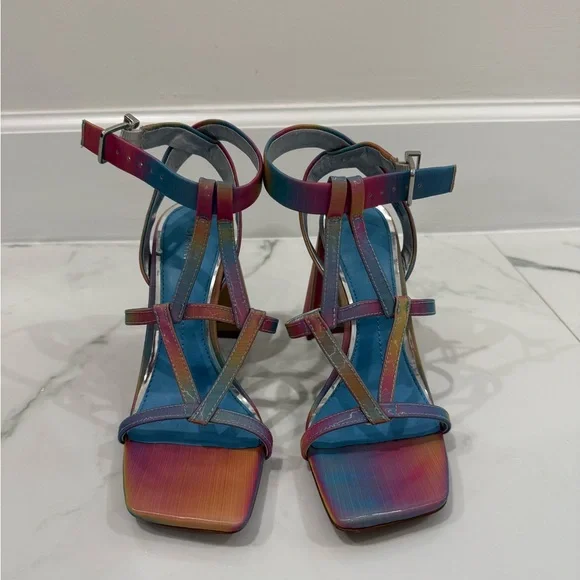 Gianni Bini Heels Colorful - Picture 1 of 5